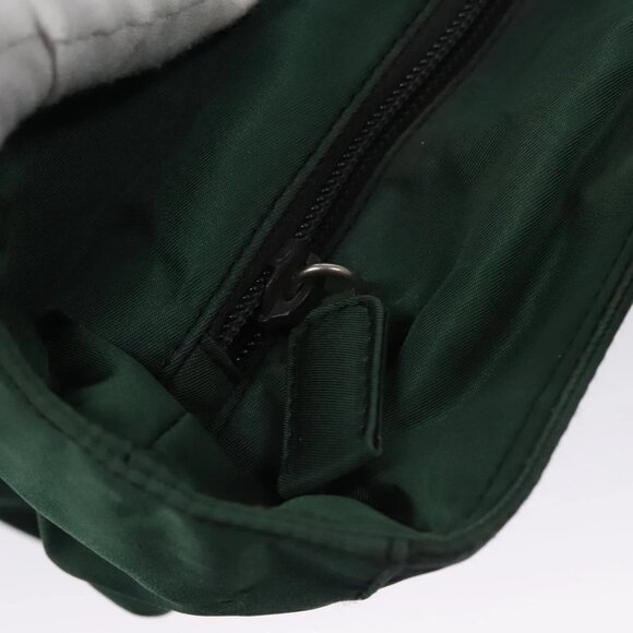 PRADA Hand Bag Nylon Green Auth ti2795 - Picture 13 of 16